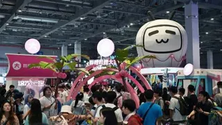 哔哩哔哩（Bilibili）首季转亏为盈，从去年同情亏损910万人民币，转为净赚2亿1000万人民币。（图取自法新社）