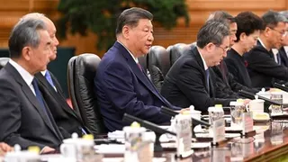 Russia, China ties 'in line with the demands of time,' Xi says in Beijing meeting with Putin