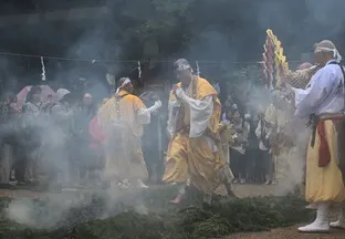 Sacred Buddhist hall on Japan’s Miyajima Island destroyed by fire