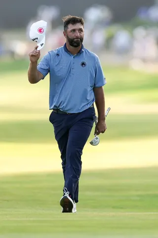 Jon Rahm finished tied for second at the PGA Championship. Photo: AFP
