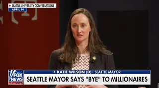 Seattle mayor says 'bye' to millionaires