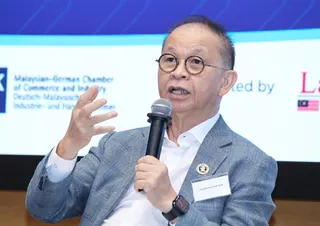 Panelist, Jacob Lee Chor Kok during Flux Business Forum 2026 at AICB Centre of Excellence. - NSTP/ AZIAH AZMEE