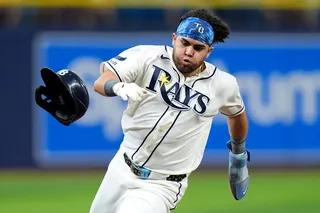 MLB(影)／「我們一定會贏！」光芒8局下半4分大逆襲 締造美國聯盟最佳戰績
