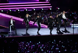File picture of K-pop boy band BTS performing onstage during a comeback concert at Gwanghwamun Square on March 21, 2026, in Seoul. — Kim Min-Hee/Pool/Reuters pic