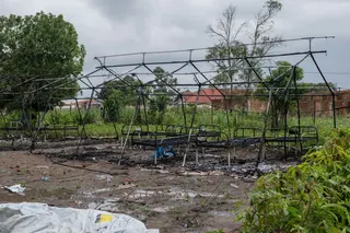 Ebola tensions rise as treatment center torched in Congo's Ituri
