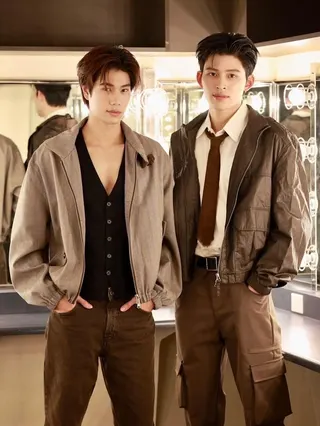 POND&amp;PHUWIN是泰劇當紅CP。翻攝IG@gmmtv