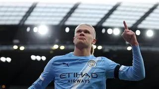 Manchester City striker Erling Haaland.