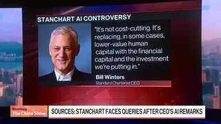StanChart Fields Regulator Queries After CEO’s AI Remarks