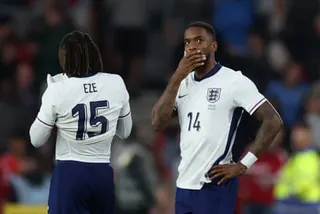 Ivan Toney reacts after Senegal score their third goal in a friendly in June 2025