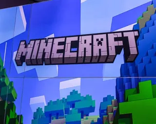 A Minecraft logo