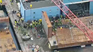 Scene of explosion