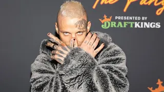 Darby Allin arriving at Cow Palace Arena and Event Center in Daly City, California.
