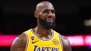 Los Angeles Lakers forward LeBron James.