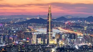 屡创新高的韩国综合指数今日开盘再次熔断！（法新社档案照）