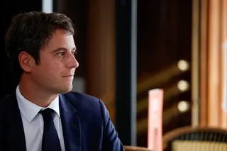 France’s former prime minister Gabriel Attal will turn 38 next March, just ahead of the presidential election scheduled for April. Photo: Reuters