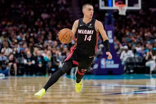 熱火隊Tyler Herro。(Photo by Jacob Kupferman/Getty Images)
