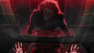 Sukuna looks menacingly at Yuji in the season 3 opener of Jujutsu Kaisen