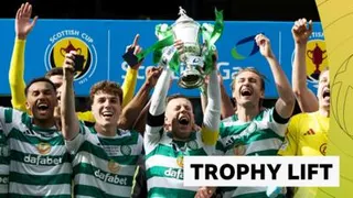 Celtic lift trophy