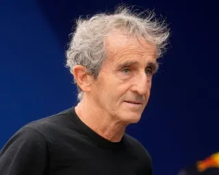 Former F1 driver Alain Prost