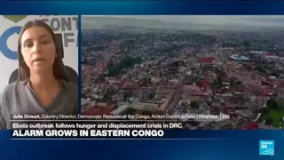 Race to contain ebola outbreak in war-torn DRC where weak infrastructure hampers response