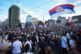 Serbia Protest