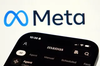 Meta收購陸AI公司 Manus被叫停。（圖／路透社）