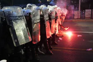 Serbia Protest
