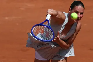 Marta Kostyuk extended her winning streak on clay this season ⁠to 12. Photo: AFP