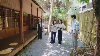 張鈞甯現場重現景美女中儀隊學生時代的招牌技能。（圖／三立提供）