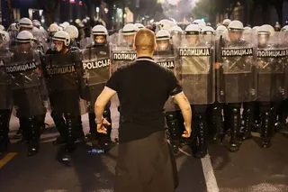 Serbia Protest