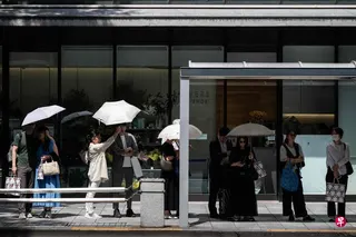 根据日本厚生劳动省统计，2024年的离婚率约38.5%，相当于每三对夫妻中约有一对离异。 （法新社）