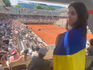 It's more than just a game for Ukrainians at the French Open