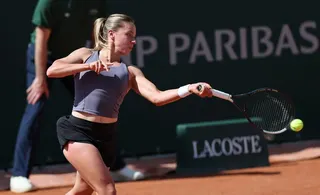 World No 114 Maja Chwalinska beat China’s Zheng Qinwen in straight sets. Photo: Xinhua