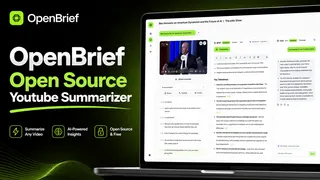 OpenBrief — Open Source YouTube Summarizer