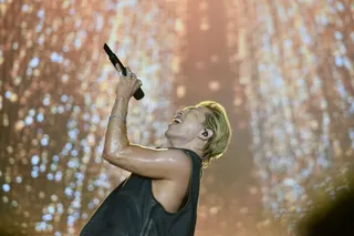 Taeyang performs at the Borneo Sonic Music Festival 2023. — Picture by Roystein Emmor