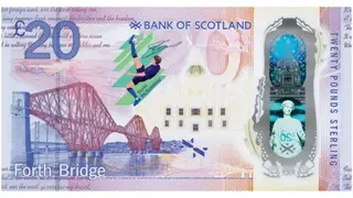 Bank of Scotland/PA The new Bank of Scotland new limited edition £20 banknote featuring an image inspired by McTominay's overhead-kick for his now-famous World Cup qualifying goal for Scotland against Denmark.