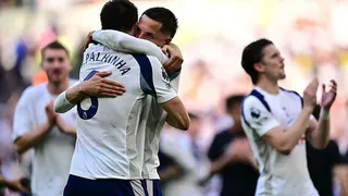 Tottenham celebrate