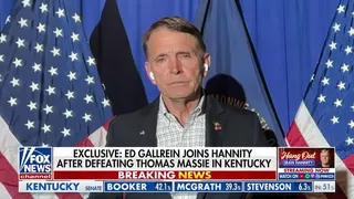 Ed Gallrein speaks out on primary victory over Thomas Massie in Kentucky