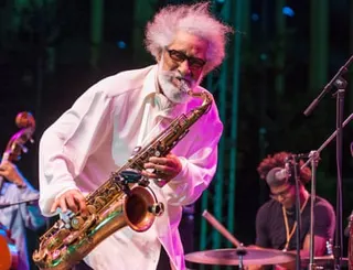 Sonny Rollins performing in 2012.