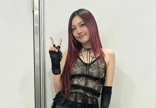 琟娜近期回母校世新大學參與活動，滿腦子都是當年熱舞社在「社桌集合」的回憶。谷優娛樂提供