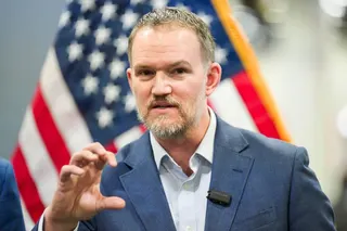 US Trade Representative Jamieson Greer speaks during a news conference in Detroit in January. Photo: TNS
