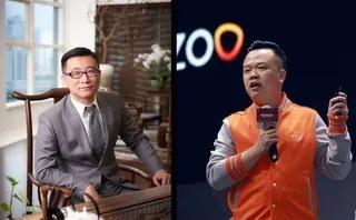 游族董事長林奇（右）體內檢出五種毒，左圖為投毒的許垚。（取材自微博）