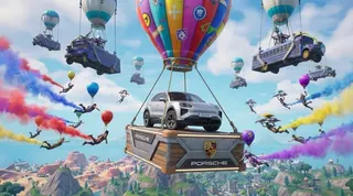 Epic Games Fornite Porsche Ai Collab Image