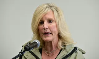 Erin Brockovich first rose to prominence after helping expose a major water contamination scandal in California. — AFP pic