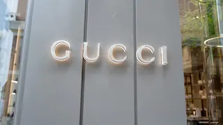Gucci storefront