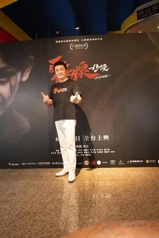 李㼈在片中飾演極具壓迫性的角色，其中一場「舔臉戲」更令人印象深刻。（陽科國際提供）