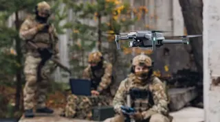 烏克蘭近期持續利用無人機再南部及東部戰場向俄軍發動襲擊。(示意圖) 圖 : 翻攝自騰訊網