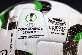 UEFA Conference League - Final - Crystal Palace vs Rayo Vallecano match ball