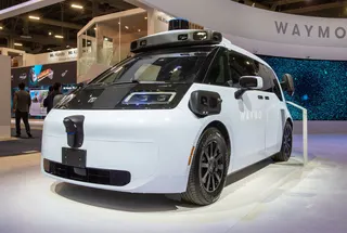 Technology trade fair CES 2025 - Waymo
