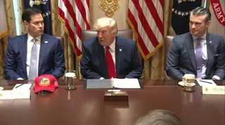 Trump says he thinks he'll attend NBA Finals game